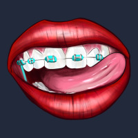 Lips Dental Braces Premium Sweatshirt | Teevron