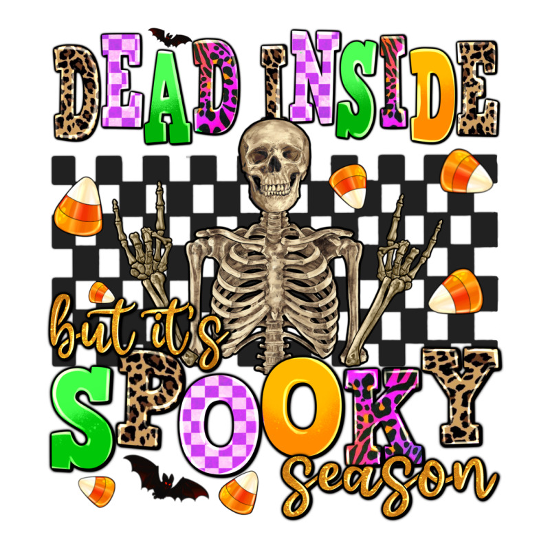 Dead Inside But Its Spooky Season Premium Sweatshirt by AdoDesignShop | Teevron