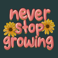 Never Stop Growing Premium Hoodie | Teevron
