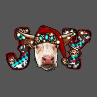 Christmas Joy Cow Zipper Hoodie | Teevron