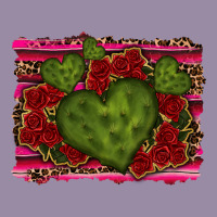 Valentine Cactus Heart With Roses Classic Tee | Teevron