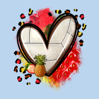 Fruits And Volleyball Heart Classic Tee | Teevron