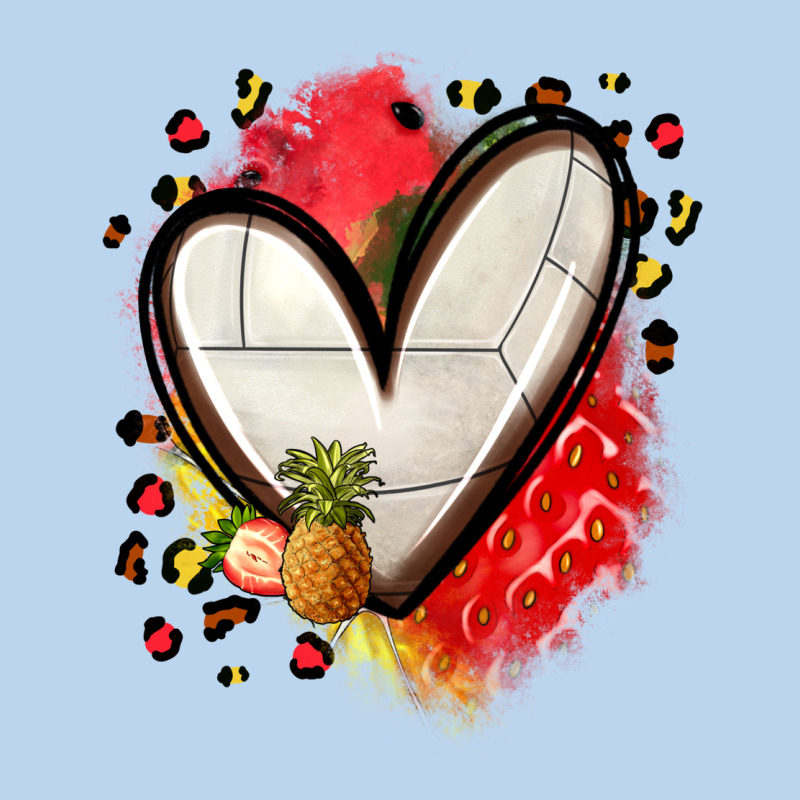 Fruits And Volleyball Heart Classic Tee by Zillion Design Studio | Teevron