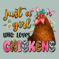 Just A Girl Who Loves Chickens Heavyweight Hoodie | Teevron