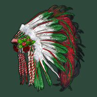 Christmas Indian Feather Headdress Zipper Hoodie | Teevron