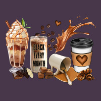 Black Every Month Melanin Coffee Cups Heavyweight Hoodie | Teevron