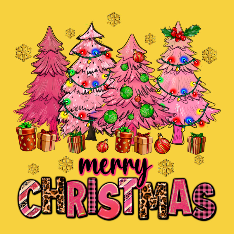 Pink Christmas Trees Premium Sweatshirt by AdoDesignShop | Teevron