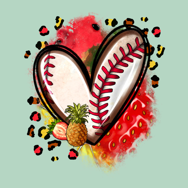 Fruits And Baseball Heart Classic Tee by Zillion Design Studio | Teevron