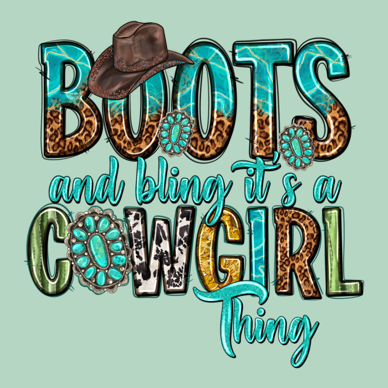 Boots And Bling Its A Cowgirl Thing Classic Tee by texasbilliewilder | Teevron