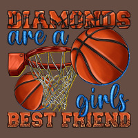 Diamonds Are A Girls Best Friend Basketball Long Sleeve Tee | Teevron