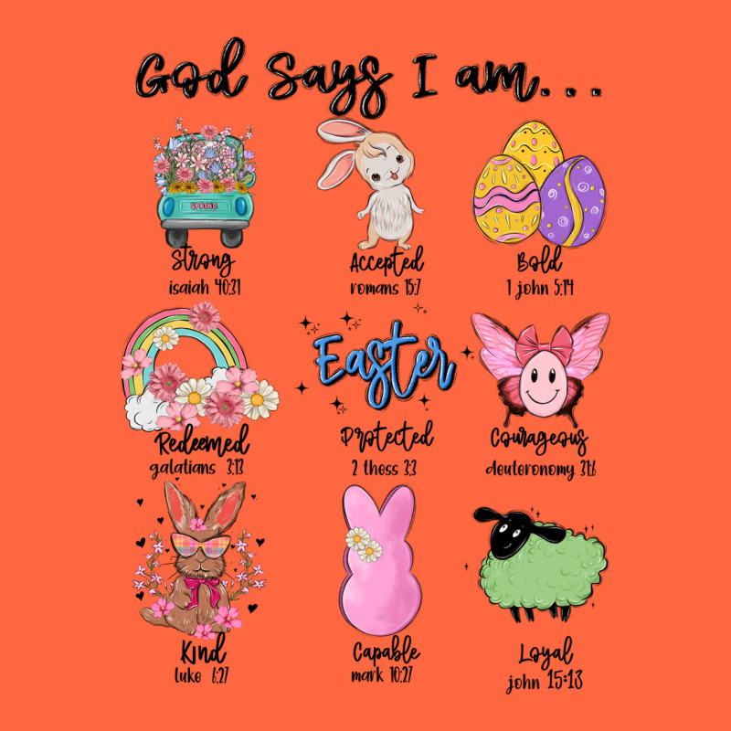 Gos Says ı Am Easter Premium Hoodie by MaliasSmallBusiness | Teevron