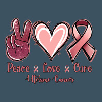 Peace Love Cure Uterine Cancer Urban Hoodie | Teevron