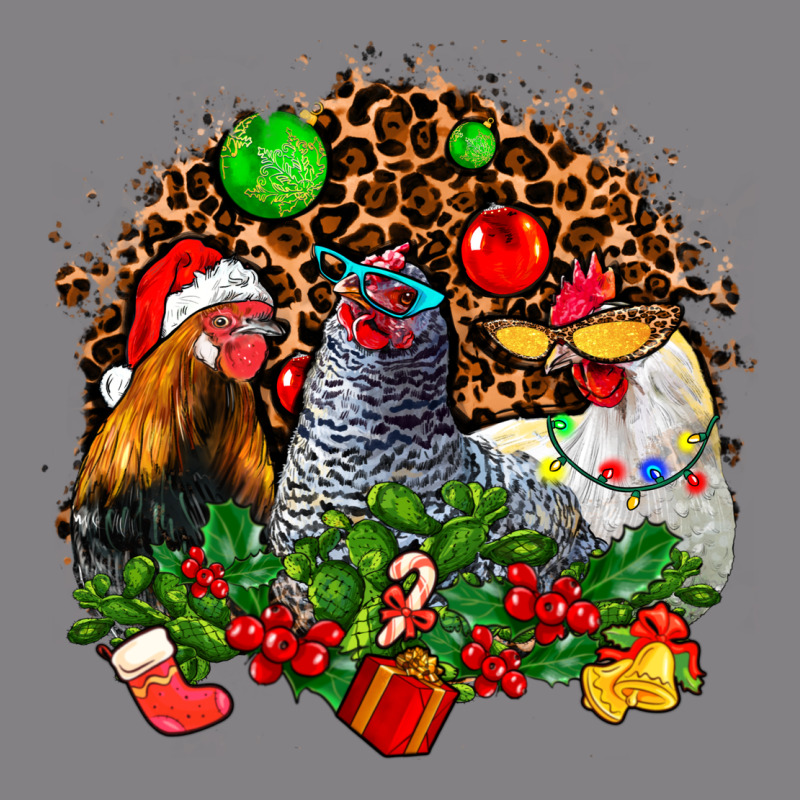 Christmas Party And Chickens Heavyweight Hoodie by AdoDesignShop | Teevron