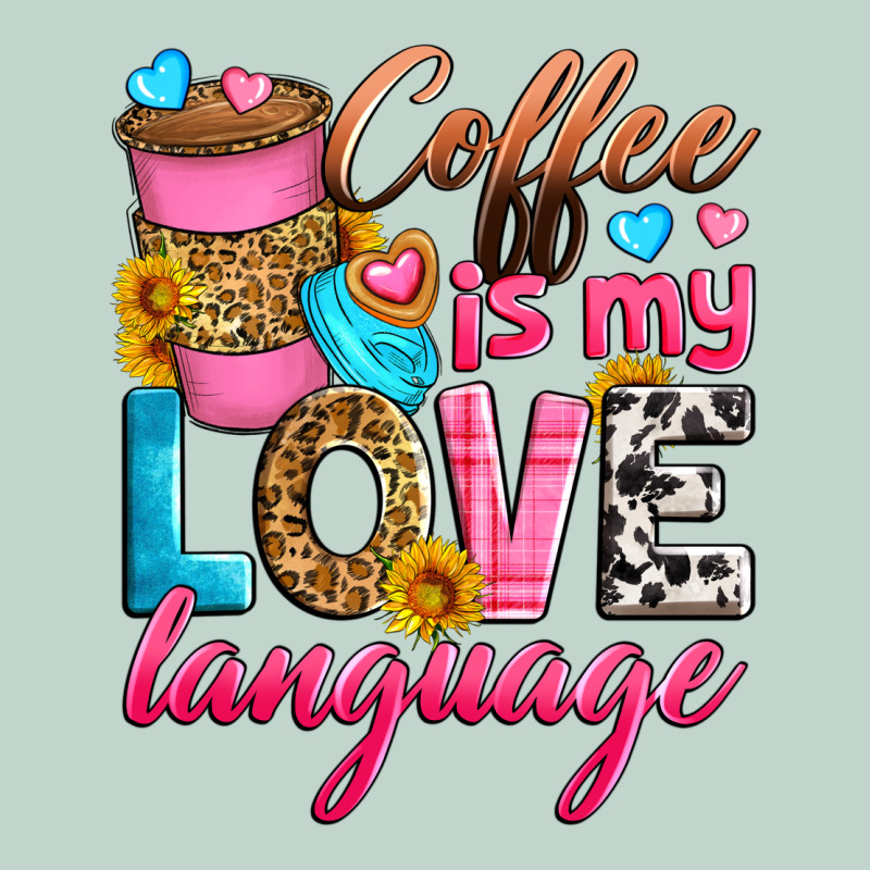 Coffee Is My Love Language Zipper Hoodie by Zillion Design Studio | Teevron