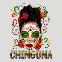 Mexicana Skull Girl Messy Bun Zipper Hoodie | Teevron