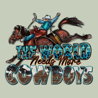 The World Needs More Cowboys Long Sleeve Tee | Teevron