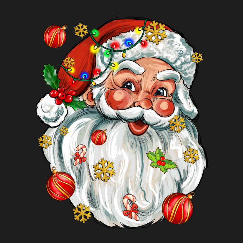Santa With Little Christmas Heavyweight Hoodie by AdoDesignShop | Teevron