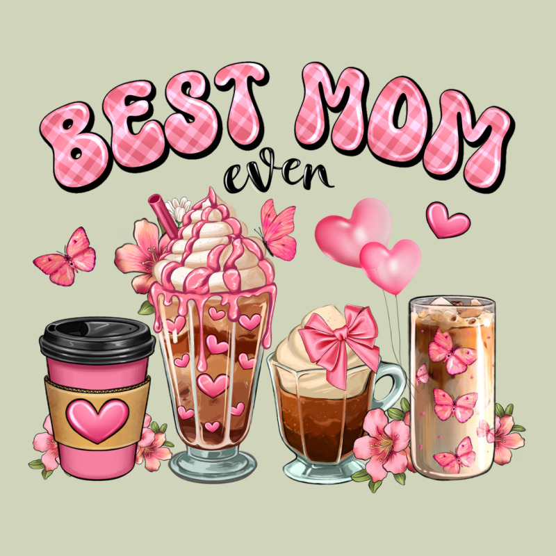 Best Mom Ever Floral Coffee Cups Heavyweight Hoodie by JahusDesignShop | Teevron