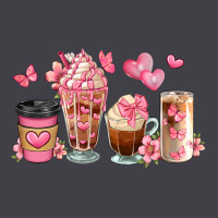 Floral Coffee Cups Heavyweight Hoodie | Teevron