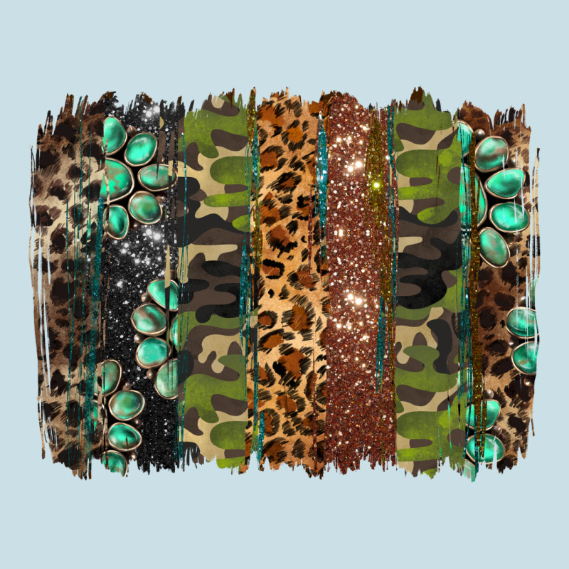 Western Camouflage Brushstroke Ladies Tee by BarkalooDesign | Teevron