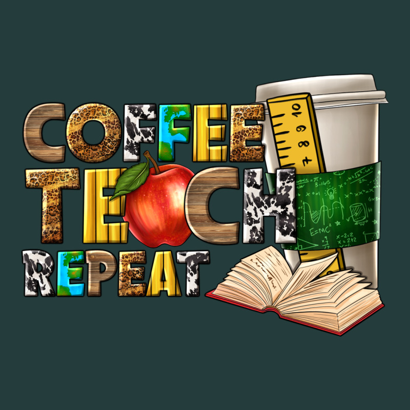 Coffee Teach Repeat Classic Tee by texasbilliewilder | Teevron