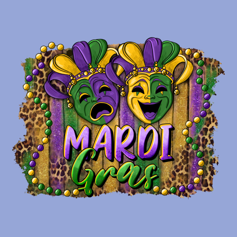 Mardi Gras Mask With Leopard Background Classic Tee by RanaPortraitStore | Teevron