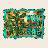 Wild And Free Cactus Zipper Hoodie | Teevron