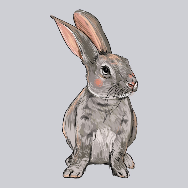Easter Bunny Urban Hoodie by NancyCooperArtShop | Teevron