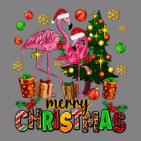 Flamingo Merry Christmas Heavyweight Hoodie | Teevron