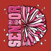 Senior 2024 Pink Cheer Premium Hoodie | Teevron