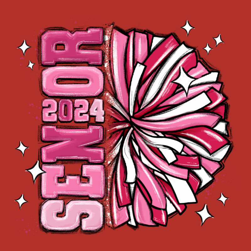 Senior 2024 Pink Cheer Premium Hoodie by MaliasSmallBusiness | Teevron
