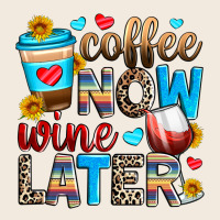 Coffee Now Wine Later Zipper Hoodie | Teevron