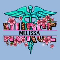 Floral Nurse Custom Name Premium Hoodie | Teevron