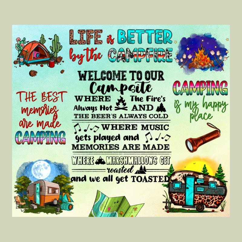Life Is Better By The Campfire Heavyweight Hoodie by JahusDesignShop | Teevron