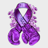 Domestic Violence Warrior Purple Ribbon Urban Hoodie | Teevron