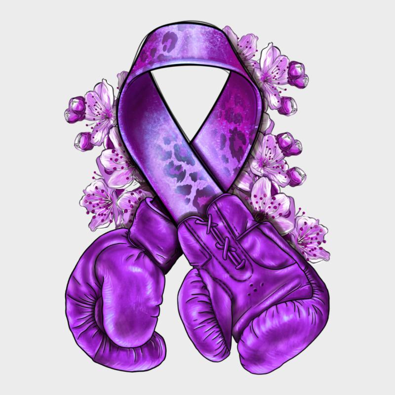 Domestic Violence Warrior Purple Ribbon Urban Hoodie by NancyCooperArtShop | Teevron