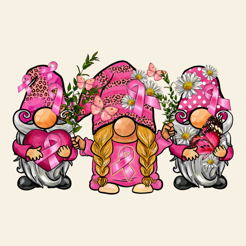 Breast Cancer Gnome Vintage Tee by BarkalooDesign | Teevron
