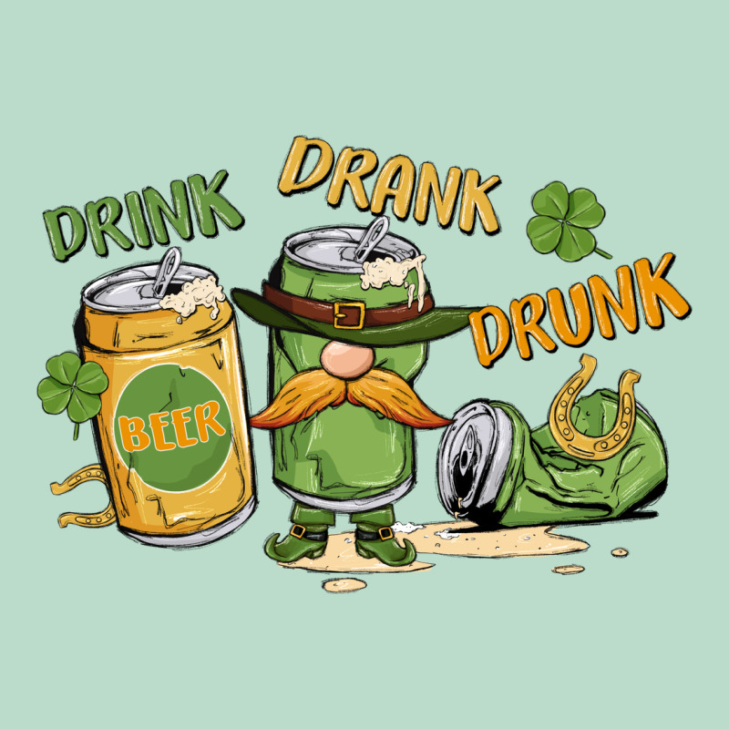 Deink Drank Drunk St. Patrick's Day Premium Hoodie by MaliasSmallBusiness | Teevron