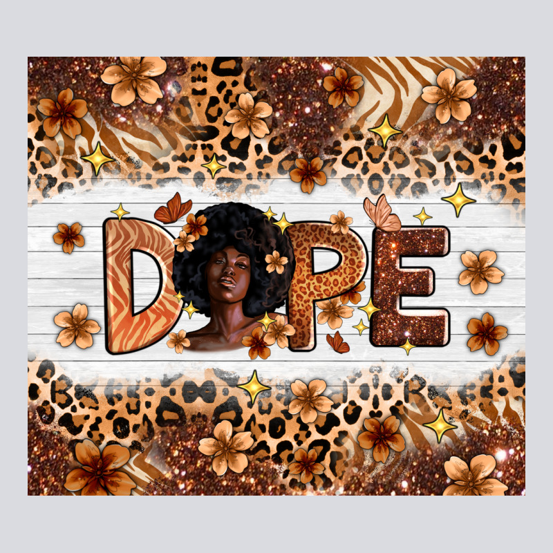 Dope Melanin Zipper Hoodie by Zillion Design Studio | Teevron