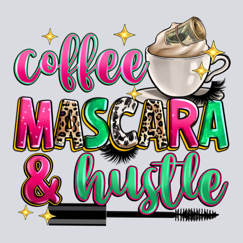 Coffee Mascara And Hustle Zipper Hoodie by Zillion Design Studio | Teevron