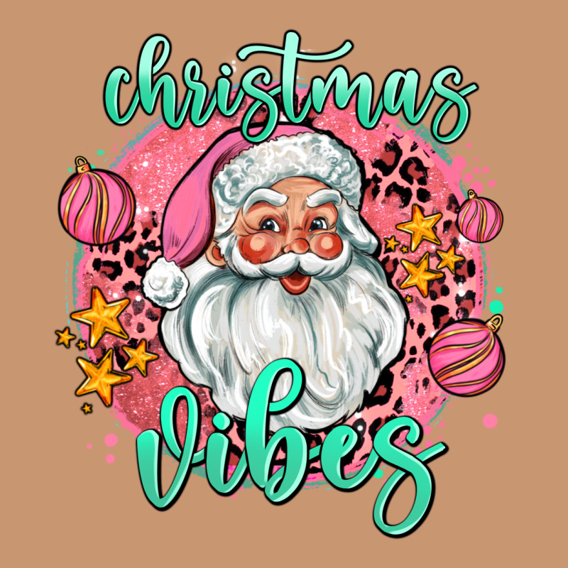 Christmas Vibes Santa Heavyweight Hoodie by AdoDesignShop | Teevron
