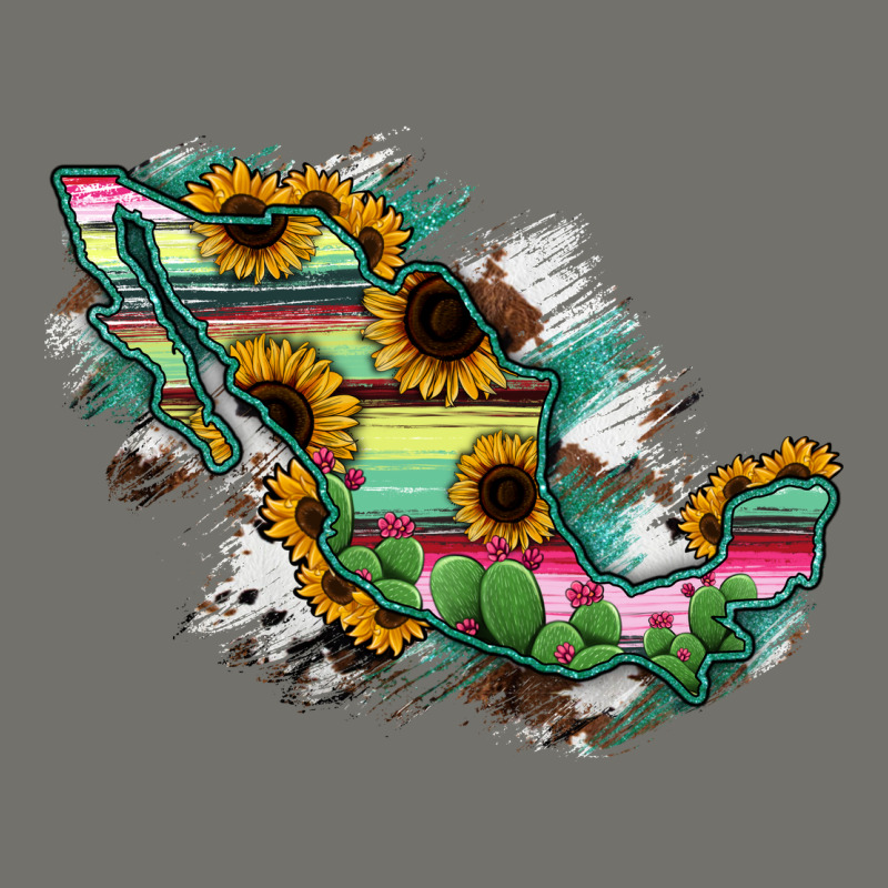 Guerrero Mexico Sunflower Map Premium Hoodie by RanaPortraitStore | Teevron