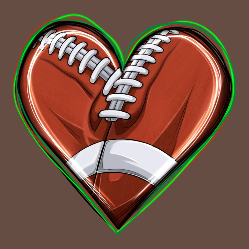Football Heart Long Sleeve Tee by texasbilliewilder | Teevron