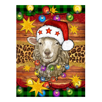 Christmas sheep air freshener | Teevron