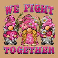 We Fight Together Breast Cancer Gnome Vintage Tee | Teevron