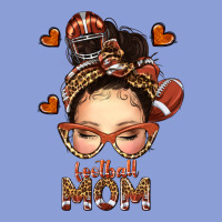 Football Messy Bun Mom Long Sleeve Tee | Teevron