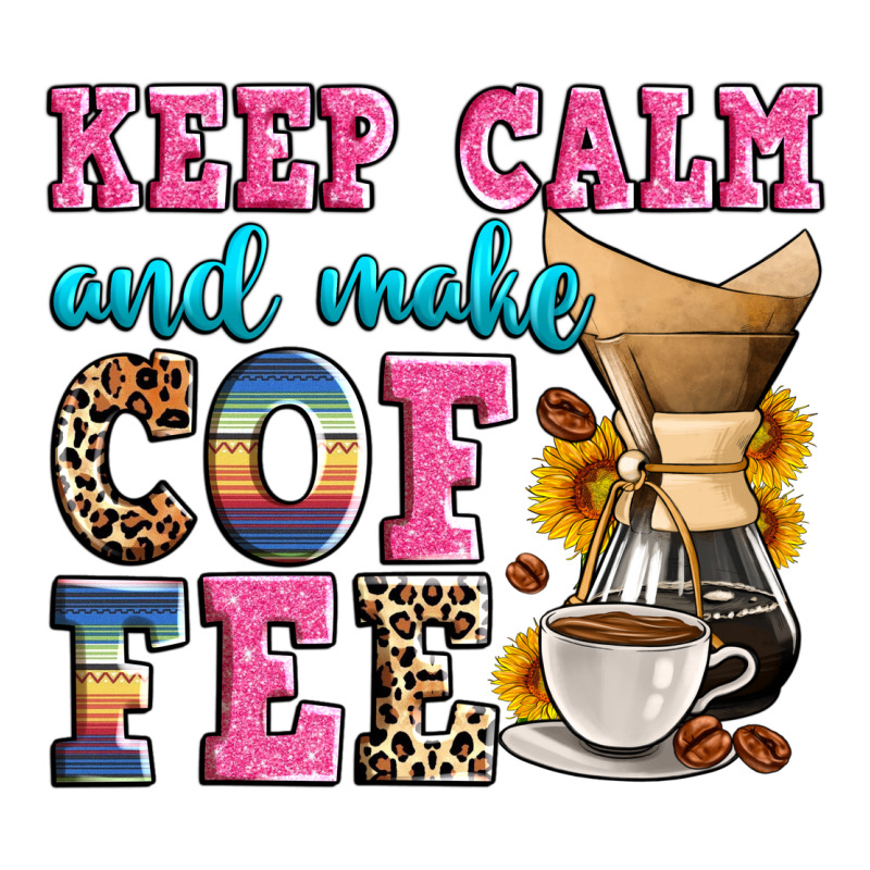 Keep Calm And Make Coffee Zipper Hoodie by Zillion Design Studio | Teevron