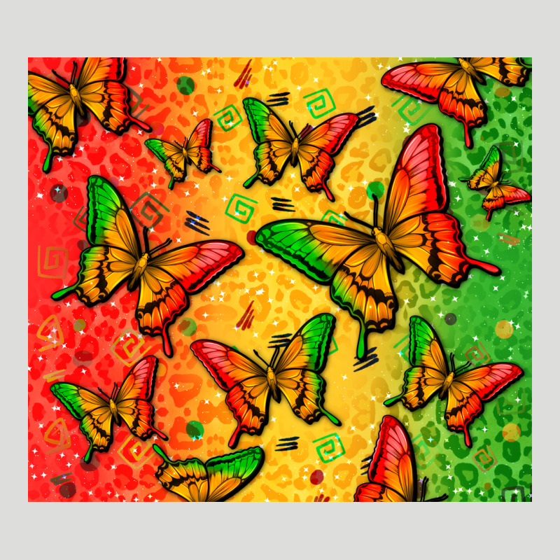 Juneteenth Butterfly Zipper Hoodie by Zillion Design Studio | Teevron