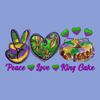 Peace Love King Cake Long Sleeve Tee | Teevron
