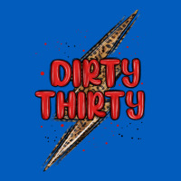Dirty Thirty Lightning Bolt Urban Hoodie | Teevron